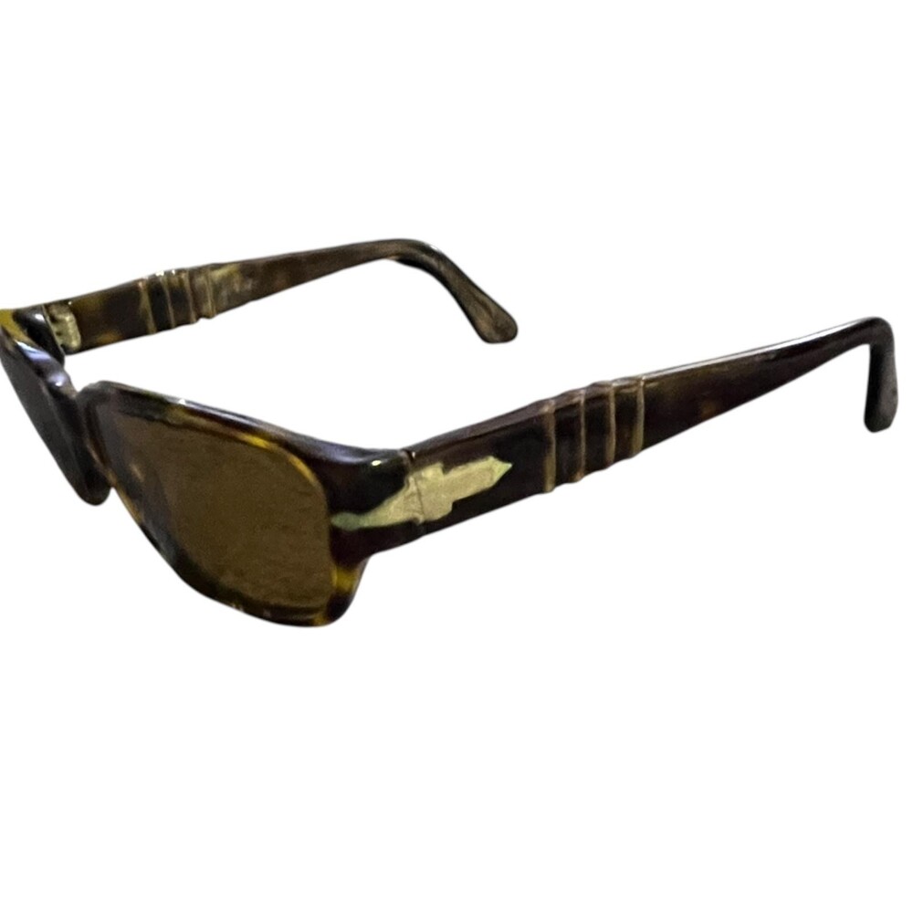 Persol Sunglasses 2578 Womens One Size Brown Tortoise Shell Square Tinted